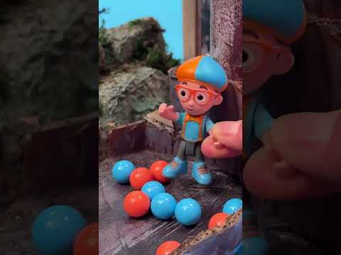 Blippes großes Murmelrennen! 🏁 #blippi #challenge #race