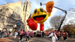 Pac-Man Macys Thanksgiving Day Parade & Herald Square Arcade Pop-Up