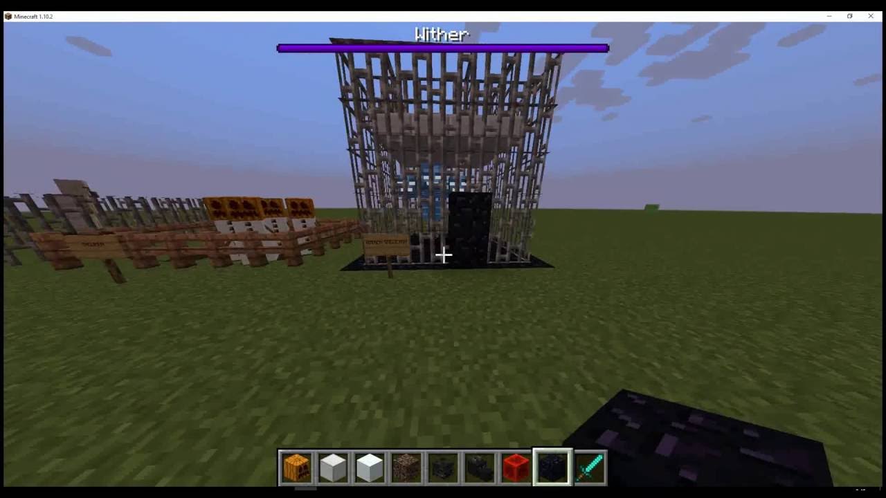 HOW TO SPAWN WITHER SKELETON,IRON GOLEM,SNOWMAN AND BABY 