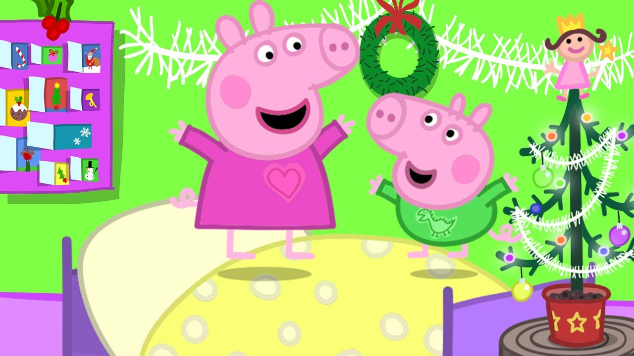 Peppa Pig Jingle Bells Peppa Pig Songs Nursery Rhymes YouTube
