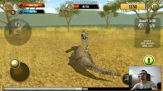 Крокодил Android Gameplay Wild Crocodile Simulator 3D screenshot 2