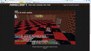 CamStudio Test - Minecraft