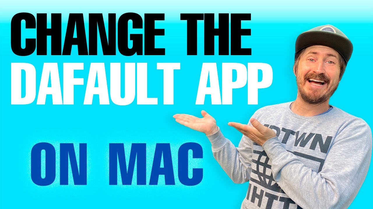 CHANGE THE DEFAULT APP ON A MACBOOK - SET THE APP FOR OPENING A MAC FILE - USING OS VENTURA 2023