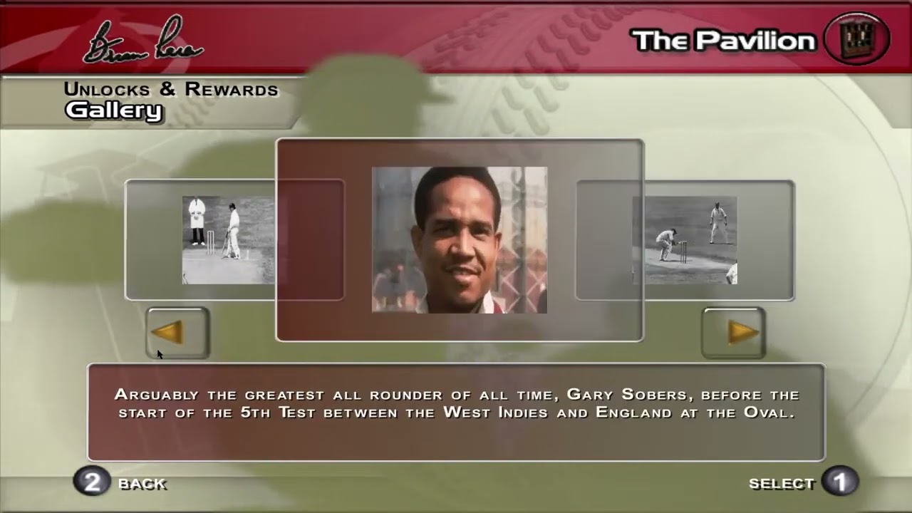 Brian Lara International Cricket 2005 Track 2