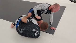 transition from back control to side control