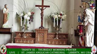 TRINITY XI -  THURSDAY MORNING PRAYER🔴 LIVE   |
