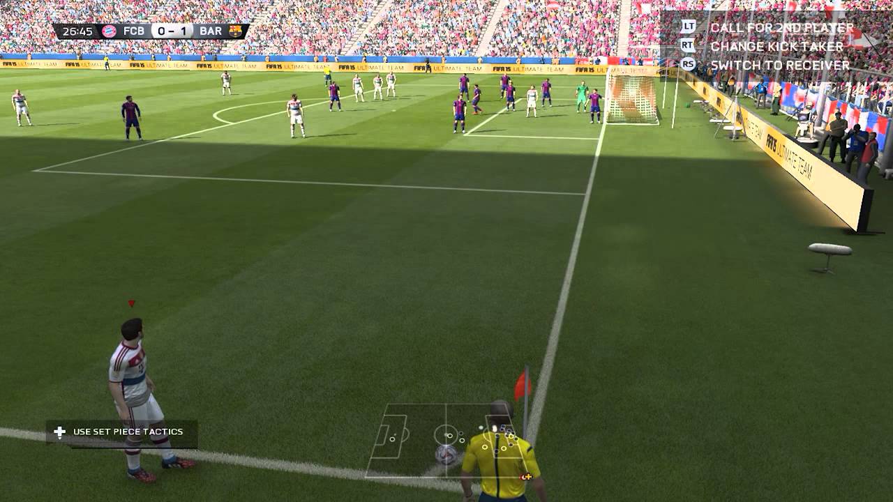 [CZ] Let's Play FIFA 15 FC Bayern Munchen vs. Barcelona F.C