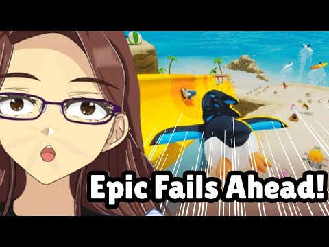 First Time Playing Faaast Penguin... This Cute Penguin Game that DESTROYED Me (Send Help)