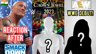 Special Wrestler Advertised For Crown Jawel 2023 ? Fomar AEW Star Sign WWE Company | Rock Reaction |
