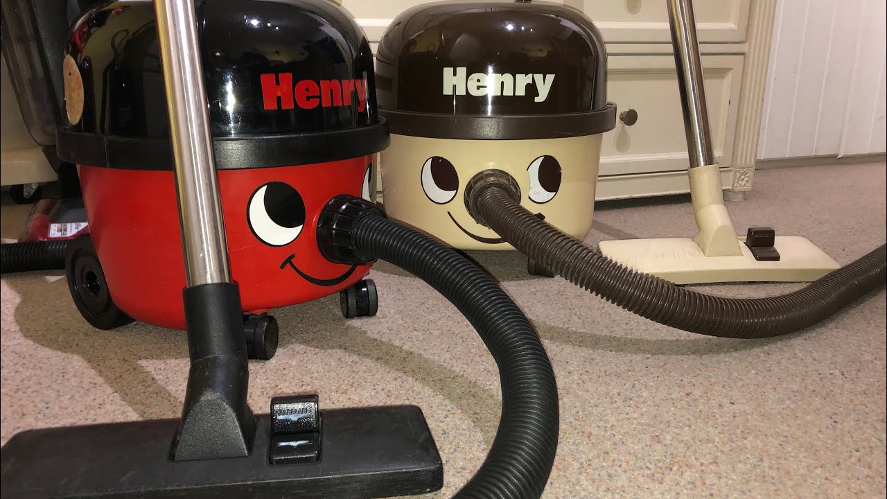 Vintage 1988 Numatic Henry hvr200 vacuum YouTube