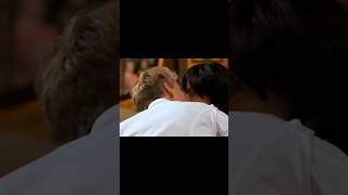 Gordon Ramsay kisses contestant. Shocking!