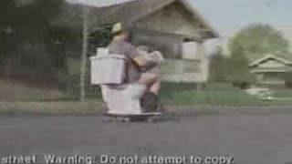 Jackass - Toilet ride