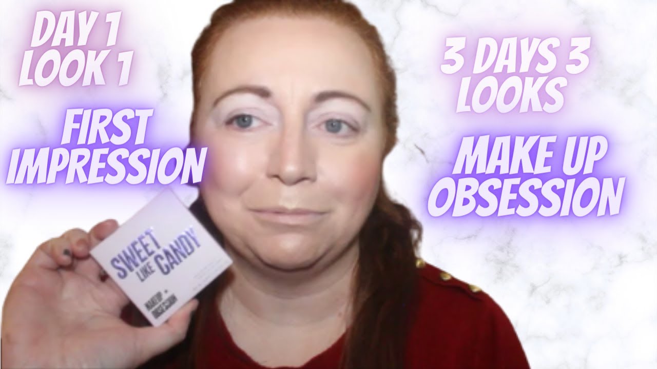 *** NEW SERIES *** 3 DAYS 3 LOOKS WITH  MAKE UP OBSESSION - SWEET LIKE  CANDY EYESHADOW PALETTE