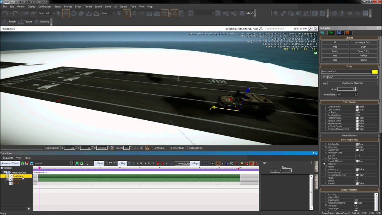 Crychinima 9 -- Track View Basics