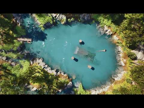 D&D - Animated Battle Map - Lake (far view) UE5
