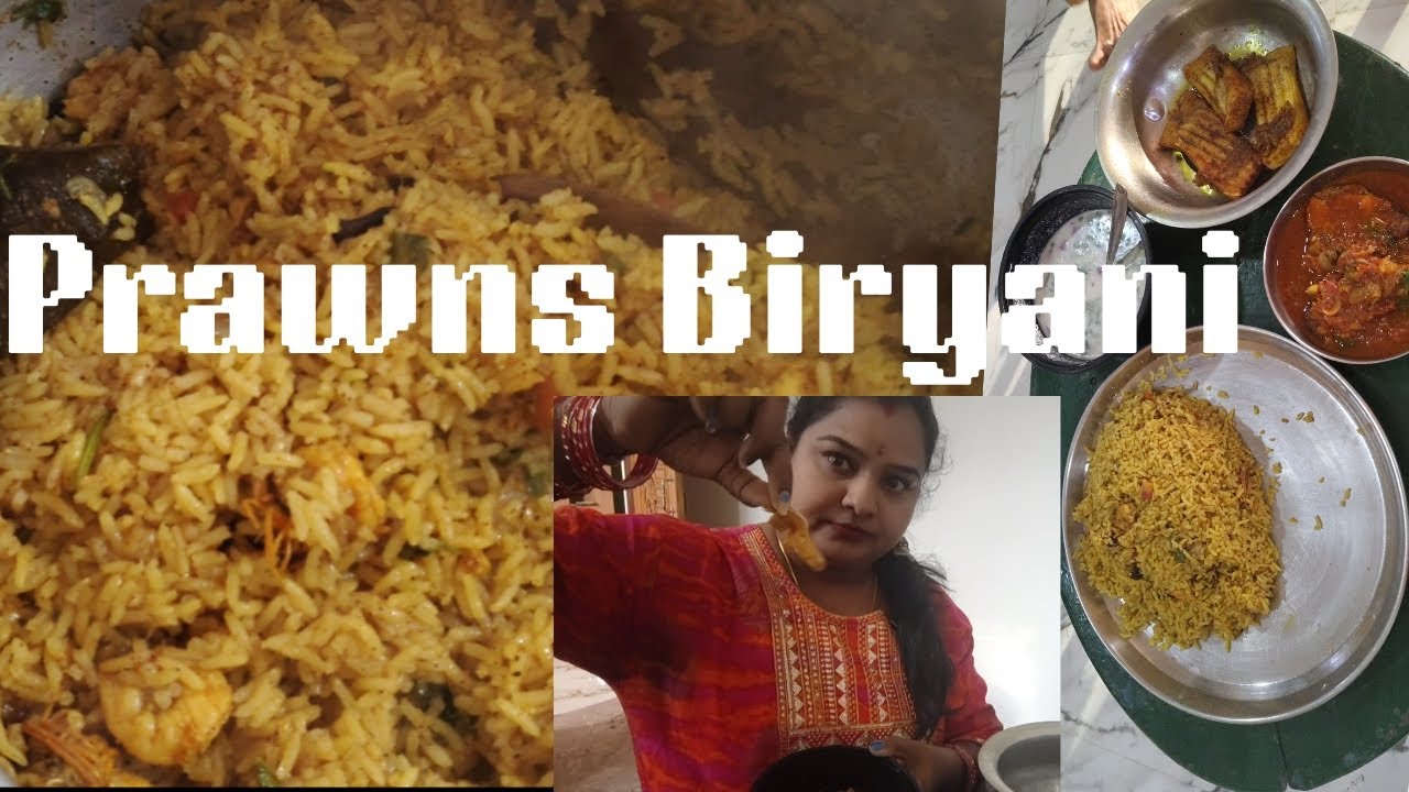 Royal Prawns Biryani🍤 | Full Cooking Process | Step-by-Step