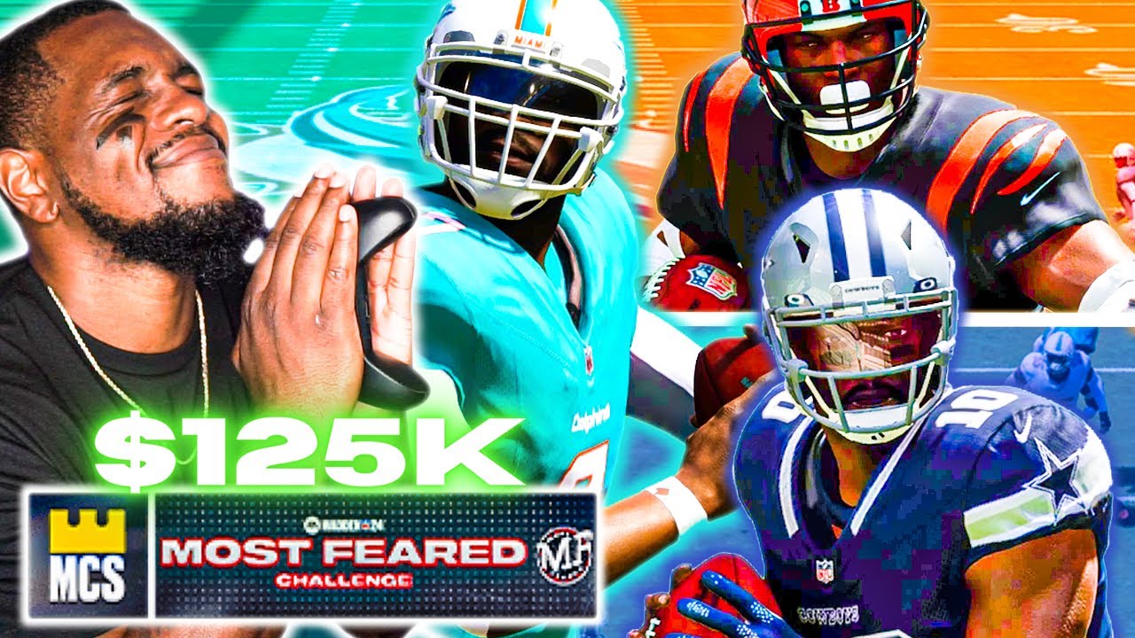 $125,000 MADDEN 24 MOST FEARED TOURNAMENT GAMES!