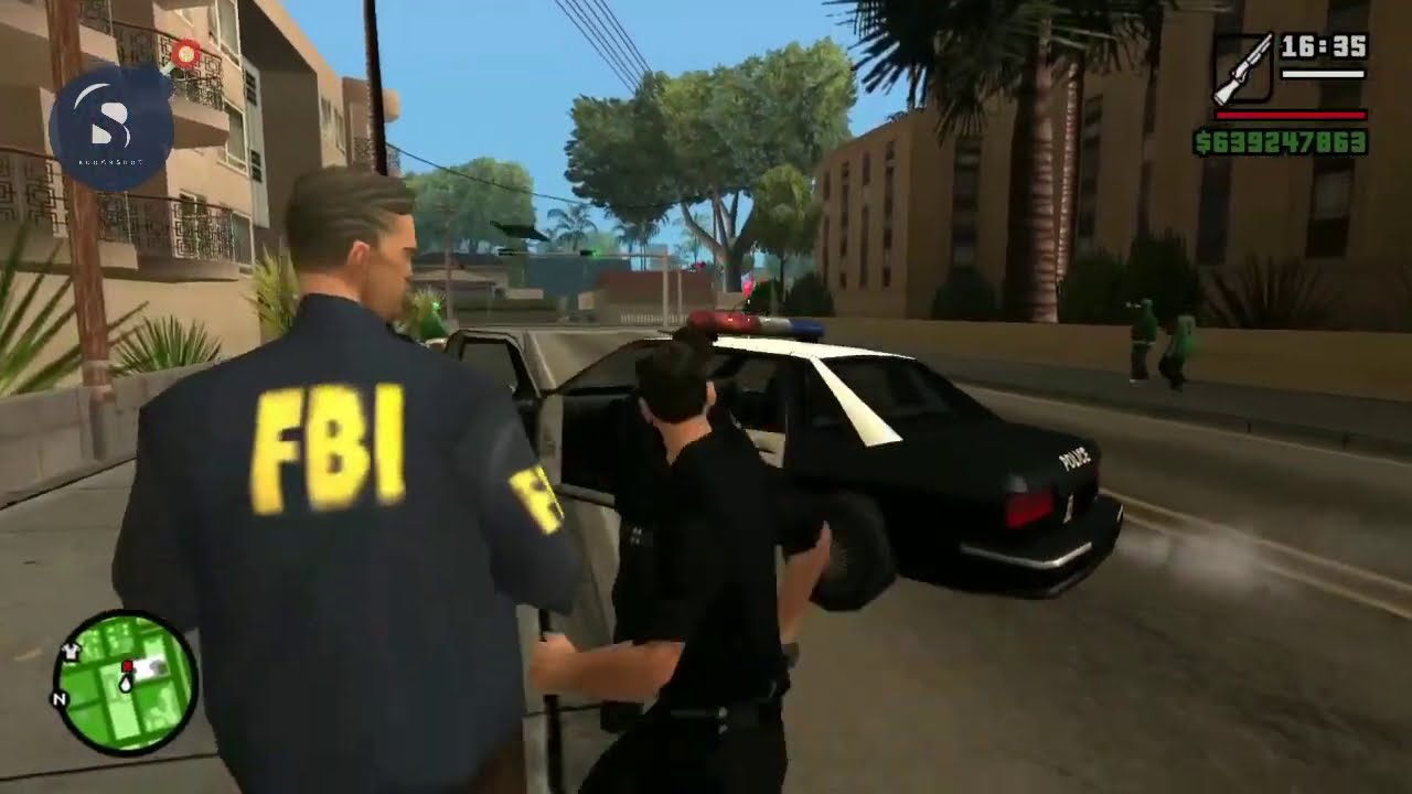 GTA San Andreas CJ join Police Latest Gameplay 2020 | BoomBShot