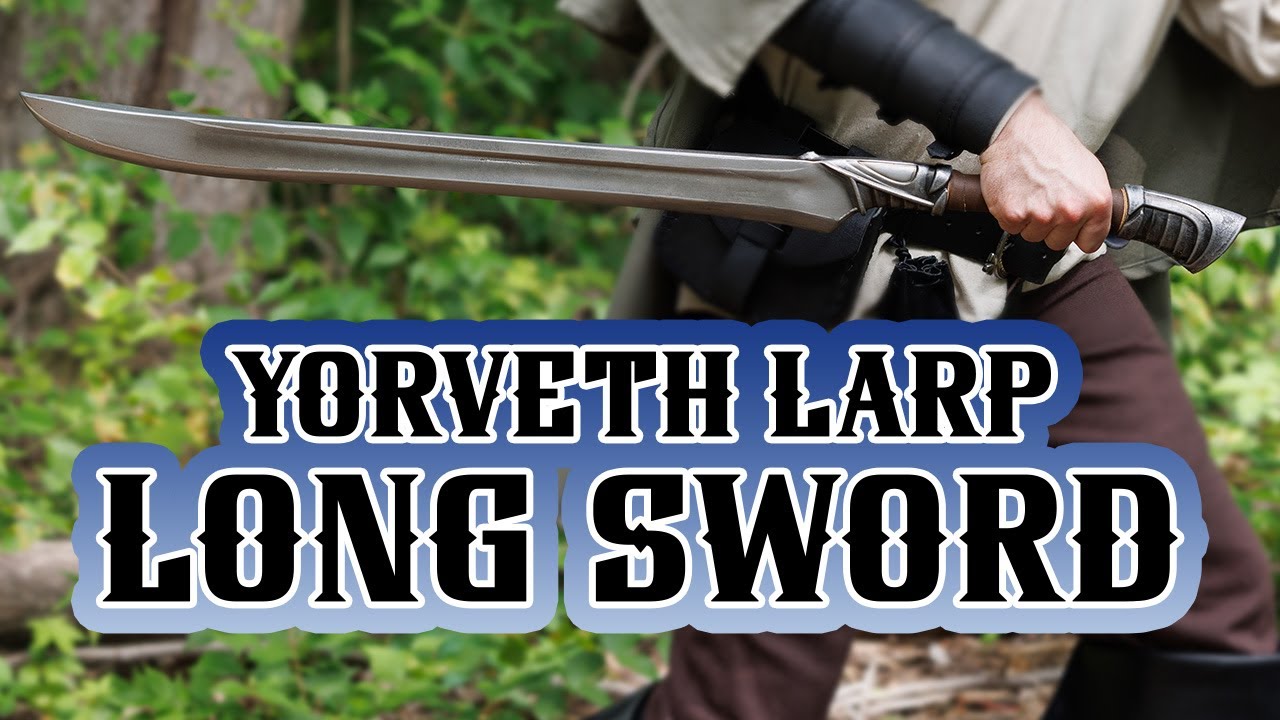 Charge Into Battle With The Yorveth LARP Long Sword  | Medieval Collectibles