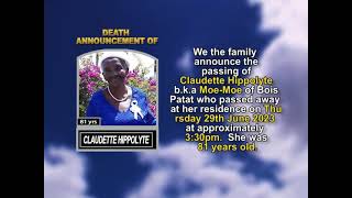 Claudette Hippolyte short