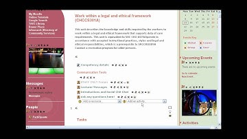 Creating a Template in Moodle 1.9 - Part 4 of 5
