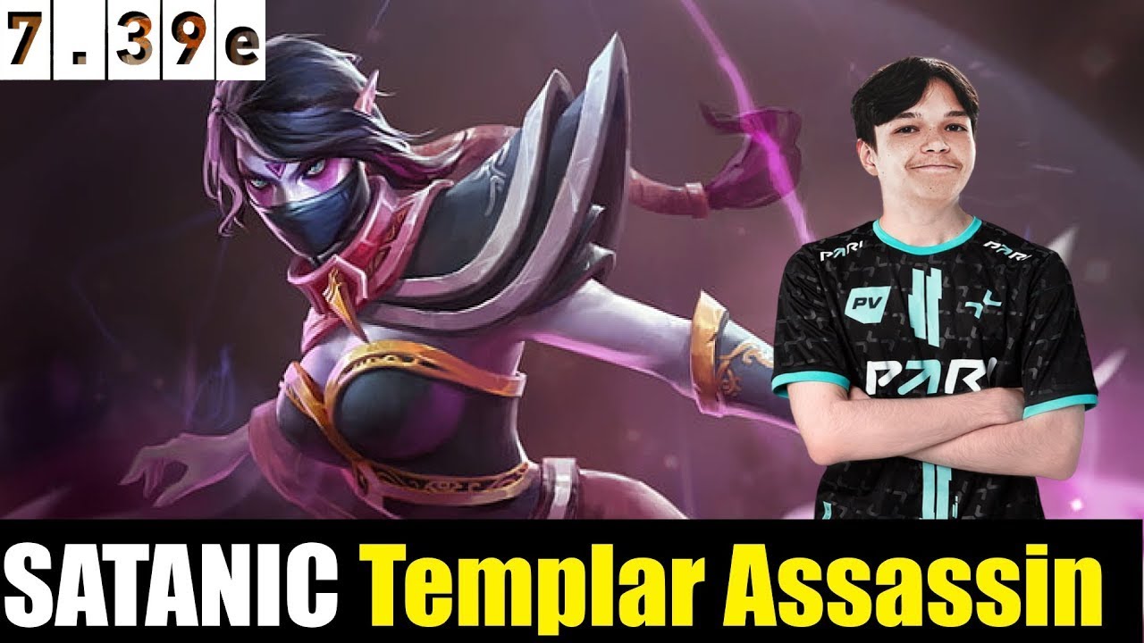 🤯SATANIC[Templar Assassin] HC 7.39e- DOTA 2 HIGHEST MMR MATCH