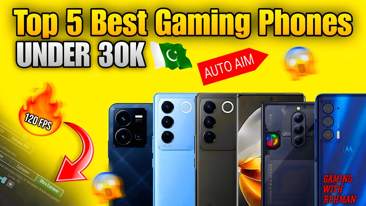 Top 5 best gaming phone under 30000 🔥 | best gaming phone for pubg/bgmi ...