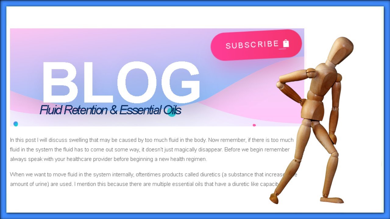 Fluid Retention and Essential Oils YouTube