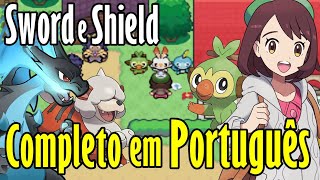 GBA COMPLETO em PORTUGUÊS c MEGA EVOLUÇÃO, 8ª GEN e Mt+| Pokémon Sword e Shield Ultimate (Hack Rom)
