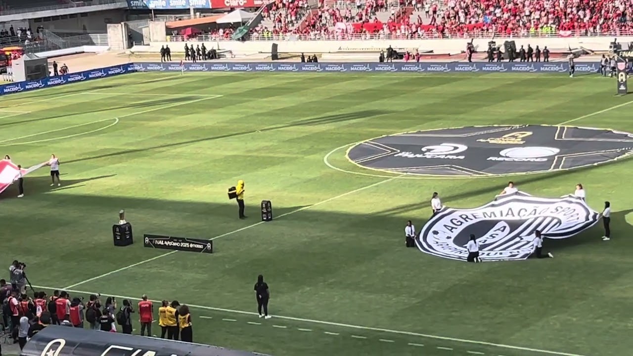 A bola do jogo CRB x asa 