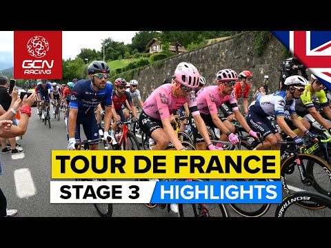 Video: Galeri: Tour de France'ın 3. Etabında kaos ve katliam