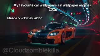 Sports Performance Wallpaper engine car wallpapers (JDM)
