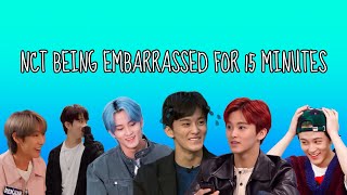 nct being embarrassed for 15 minutes (especially mark)