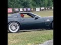 the Corvettes at Carlisle 2022 rolling exhaust contest winning run in the finals. 383 c4 6 speed