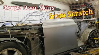 DOOR SKIN Formed - ENGLISH WHEELING Techniques - Part 14 | 1940 Ford Coupe Inspired M40C Build