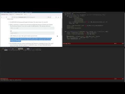 Cryptopals Guided Tour - 08 - Detect AES in ECB mode