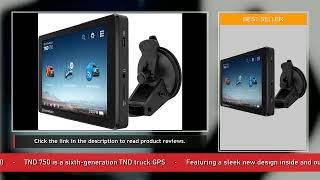 Rand McNally TND 750 7-inch GPS Truck Navigator with Built-in Dash Cam, Easy-to-Read Display and Cu screenshot 1