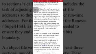 Gnu as sections and relocation 4.1 background