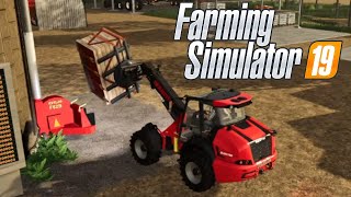 #111 - SET PALOX CARICATORE PALLET PER PINZA TELESCOPICA - FARMING SIMULATOR 19 ITA RUSTIC ACRES
