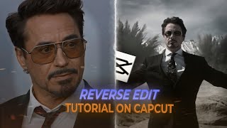 Capcut Reverse edit + Hard Shake  Tutorial |