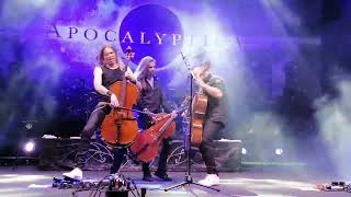 Apocalyptica CELL-O Concert Arenele Romane București 01.09.2022