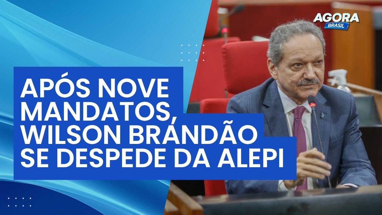Após nove mandatos, Wilson Brandão se despede da Alepi e é aplaudido de pé | Jogo Poder
