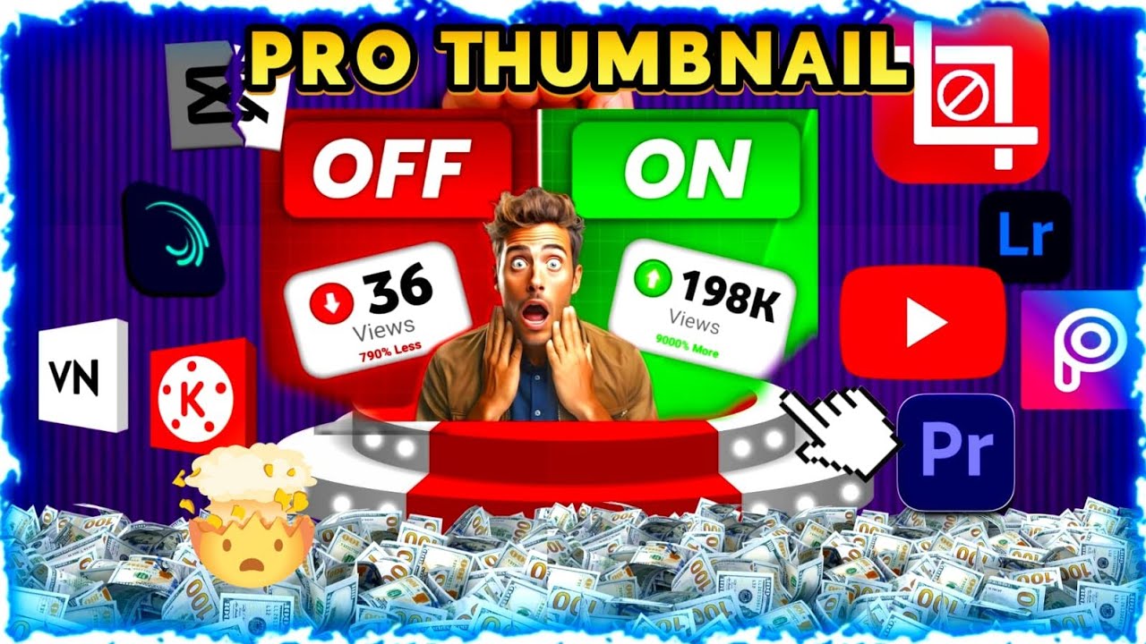 Pro Thumbnail Kaise banaye | Thumbnail Editing | Thumbnail app | Pro ...