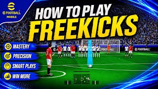 HOW TO PLAY FREEKICK LIKE A PRO IN EFOOTBALL MOBILE 2026🏌🏽‍♂️🎯