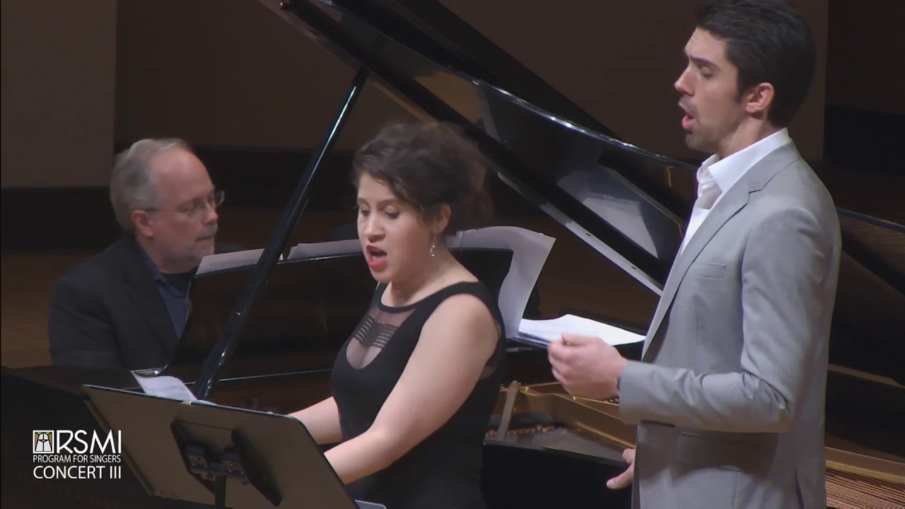 "Der Jäger und sein Liebchen," Brahms.  (Sharvit, Lawrence, Murphy)