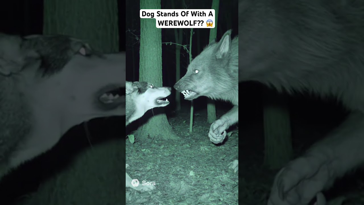 Dog stands of with a WEREWOLF? #trailcam #dog #werewolf #mystery adlı videoyu YouTube'da izle Dog stands of with a WEREWOLF? #trailcam #dog #werewolf #mystery adlı videoyu YouTube'da izle
