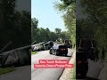 Box Truck Rollover Knocks Down Power Pole
