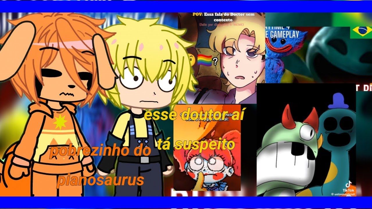 poppy playtime reagindo a memes do capítulo 4 (parte 1)