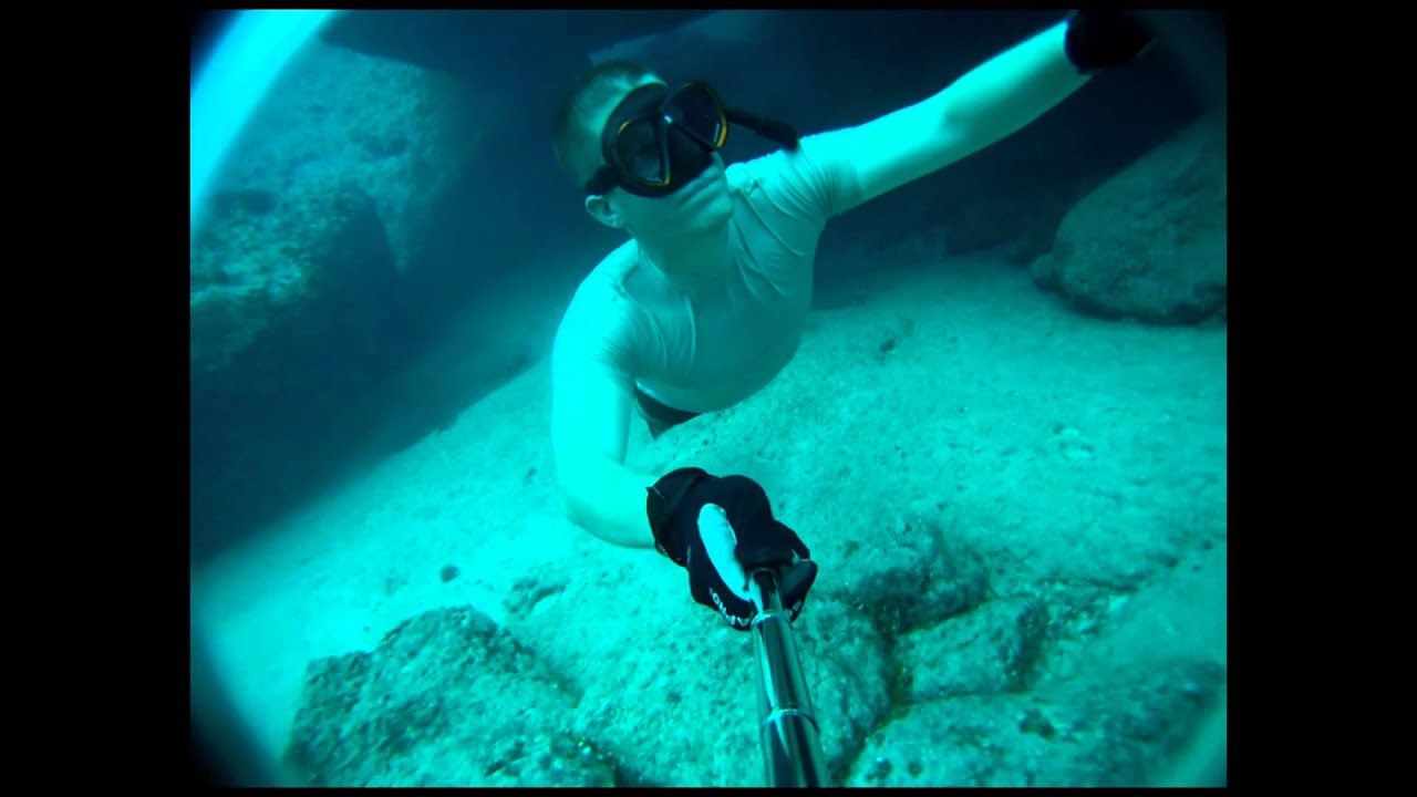 Freediving at Barracuda Rock Guam YouTube
