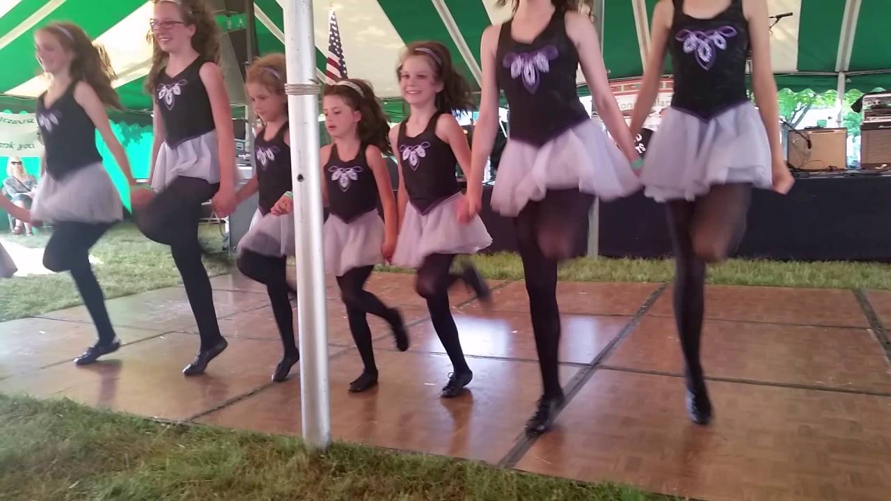 Elise Dancing Livonia Irish festival 2016 w/Motor City Irish Dancers